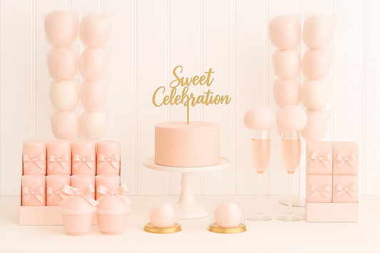 The Sweetest Cotton Candy Party Favors in Los Angeles & Orange County