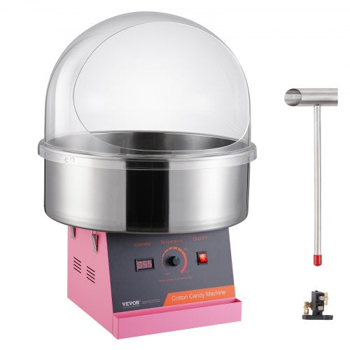 Our Favorite Cotton Candy Machine for Indoor Events: The VEVOR Electric Cotton Candy Maker (in Pink, of Course!)
